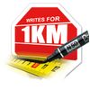 Pentel N50 Permanent Marker, 4.3mm Bullet Tip, Blue ink (Single Pen)