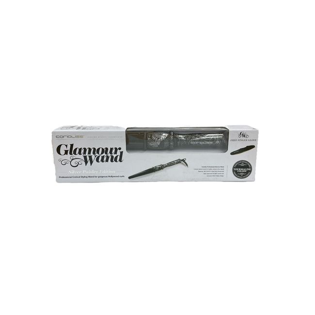 Corioliss Glamour Wand Silver Paisley Edition Brand New As Seen In Pictures