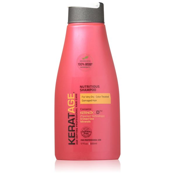 Keratage Nutritious Shampoo 17 Oz
