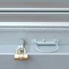 Viro | Cylindrical Padlock, 70 mm Solid Brass Base, Steel Shackle, Snap Closure, 2 Keys Supplied