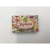 Stephanie - Gift Soap Bar For Her Birthday Rose Scent Mum Grandmother Cleanser Lather Present Girl