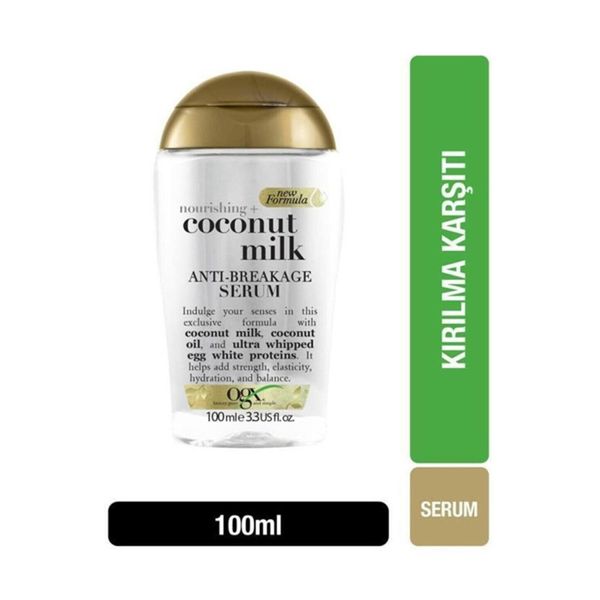 Coconut Milk Hindistan Cevizi Sütü Kırılma Karşıtı Serum 100ml