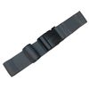 50mm Webbing Strap with Quick Release Buckle (grey, 4 metres)