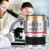 4X 185 Biological Microscope Achromatic Objective Lens 160/0.17 for Optical Instruments Conversion Objective Lens