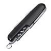 Edles 7-teiliges Aluminium Multitool / Schwarz