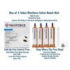 4 Tubes Maxforce FC SELECT Cockroach German Roach Control Bait Gel All Roaches