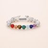 COAI Prayer Mala Beads Howlite Chakra Crystal Bracelet