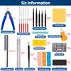 Waltool 28Pcs Gundam Model Tool Kit, Hobby Modeler Craft Set for Assembling Modeling Building Repairing & Fixing