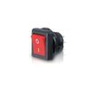 SPST Rocker Switch RadioShack 275-0694 (Red)