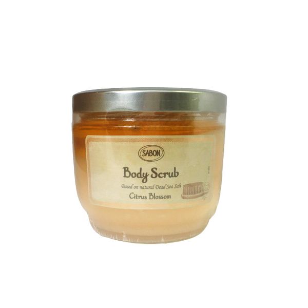 Sabon Body Scrub Citrus Blossom 600g<br> [SABON Body Care Scrub Dead Sea Salt Bath Time Bath Massage Exfoliating Beauty] *Excluding Okinawa and remote islands Delivery by courier *For Okinawa, orders over 9,800 yen