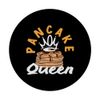 Pancakes Queen Stack Delicious Breakfast Crown PopSockets Adhesive PopGrip