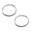 DAKAtec 400005 ABS Ring Sensor Ring Front Axle (Pack of 2)