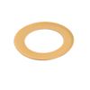 uxcell Air Compressor Compression Piston Ring Replacement Part 72mm OD 48mm ID 0.9mm Thickness, Yellow