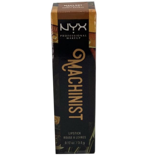 NYX Machinist Lipstick - MACLS01 Metallic Honey Bronze