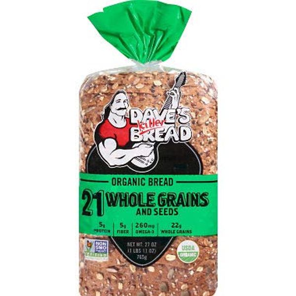 Dave's Killer Bread 21 Whole Grains And Seeds Organic Bread 27 oz. A1