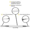 K-Pro Comedone Extractor - Blackhead & Blemish Remover (White)