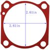 Gasket Replacement for Nail Guns 6-Pack Fits Multiple Models for Durable Repairs