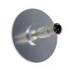 Silver Attachment Suction Cup Adapter W Quick Connector for 3XLR Connector