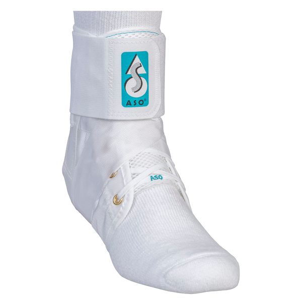 Med Spec ASO Ankle Stabilizer, White, X-Small