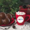 Easter Bunny Cocoa Bomb Bunny Ears Themed Happy Easter Hot Cocoa Bomb Sticker Labels, Total of 40 2" Circle Stickers (20 sets of 2) by AmandaCreation