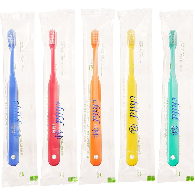 [Made in Japan] Pack of 20 Dentist Toothbrushes for Kids (Normal)