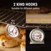 2-Pack Oven Thermometer for Gas Oven, 50-300°C/100-6