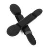 Deksias Eyeshadow Tip, Eyeshadow Brush, Makeup Brush, 50 Pieces, Double, Makeup Tool, Black