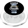 Storm Chaser Hurricane Meteorology Tornado Storm Chasing PopSockets PopGrip for MagSafe