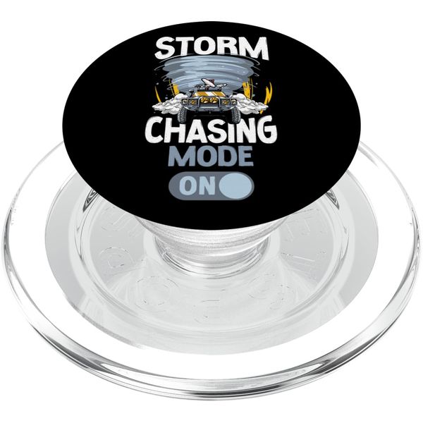 Storm Chaser Hurricane Meteorology Tornado Storm Chasing PopSockets PopGrip for MagSafe