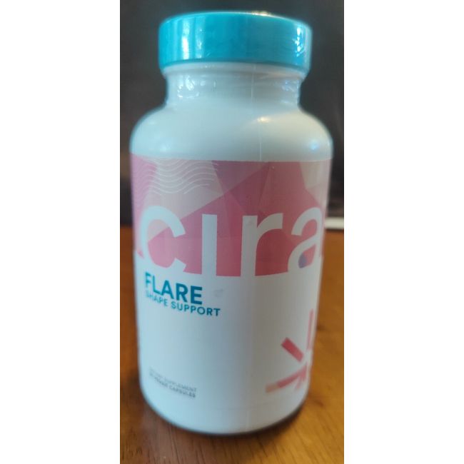 Cira Flare Body Support for Women Energy Booster, Metabolism,& Detox 60 Veg Caps