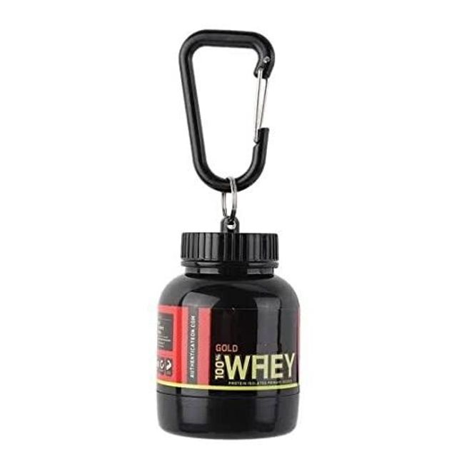 OnMyWhey - Protein Powder & Supplement Funnel Keychain - New and