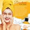 Natrulo Turmeric Face Wash, 4oz Clear Skin Liquid Soap – 100% Natural Anti Aging Exfoliating Turmeric Facial Cleanser for Fading Spots, Clearing Acne Scars, Age Spots, Sun Damage, Discoloration - Turmeric Soap Skin Detox Treatment Made in USA