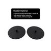 IUSOT 2 Pcs Black Rubber Blind Filter Backflush Disk, 50MM Coffee Machine Cleaning Disc for Espresso Machine, Coffee Maker