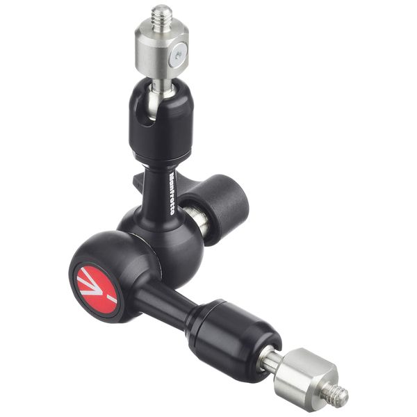 Manfrotto 244MICRO Arm with Interchangeable Attachments, Black