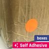 240 Pieces - White Large Circle Round Stickers, 5cm