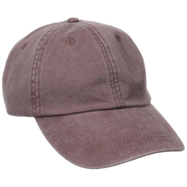 Adams Optimum Pigment Dyed-Cap OS BURGUNDY