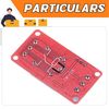 A-DIGISHUO 2pcs 12V 1 Channel Relay Module Relay Switch With Optocoupler Isolation Support High or Low Level Trigger