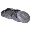 Headchef Sun Machine Grinder 4-Piece, Size 62 mm, Silver