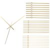 PATIKIL Replacement Clock Hands Kit, 8 Set Replacement Clock Hands Kits, Gold, A10