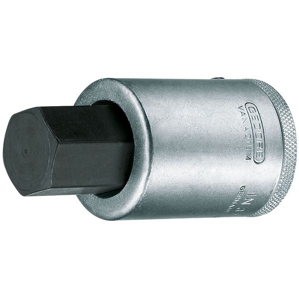 Gedore IN3217 3/4 17.0 x 80 mm 6 Hex Screws Screwdriver Bit Socket - Silver
