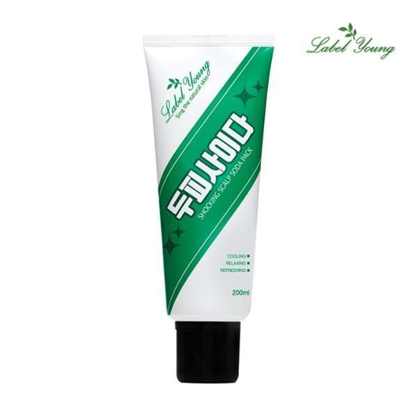 [Label Young] Shocking Scalp Carbonated Pack 200ml Waste odor, oil and moisture balance, scalp defect concern care, Jeju carbonated water