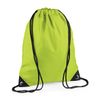 BagBase BG10 Premium Gymsac - Lime Green