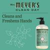 Mrs. Meyer's Hand Soap, Made with Essential Oils, Biodegradable Formula, Basil, 12.5 fl. oz - Pack of 3
