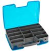 Plano Large 2 Sided Tackle Box, Metallic Gray & Blue, Medium