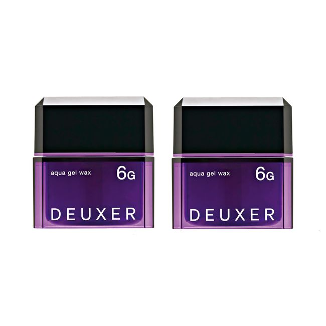 DEUXER Aqua Gel Wax (Set of 2) Hair Wax Floral Berry