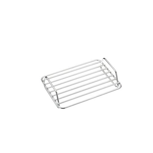 MasterClass Master Class Small Stainless Steel Roasting Rack, 23 x 16.5 cm (9" x 6.5"), Metallic, (9 x 6.5 inches)