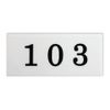 kyouritusaintekku License Plate 9b – 103 White