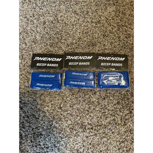 Phenom Blue Bicep Bands