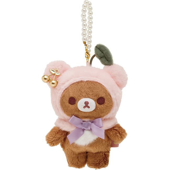 Rilakkuma MF70601 Korikog Jewel Cherry Hanging Plush Chairoikoguma