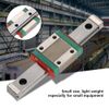 Linear Rail LML12B Miniature Linear Rail Guide Linear Sliding 12 mm Width + Slide Block (100 mm)